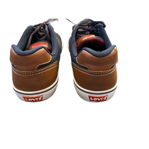 LEVI’S MEN'S SHOES 517777-U51 MILES PERFORMANCE NAVY BLUE/BURGUNDY SIZE 10 - Picture 5 of 8